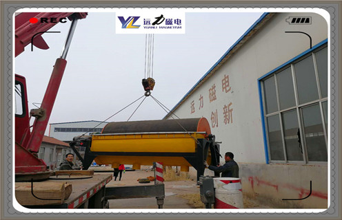 永磁筒式磁选机，湖北CTB-718永磁筒式磁选机优缺点_磁铁如何分布_湖北CTB-718永磁筒式磁选机优缺点不吸铁如何处理